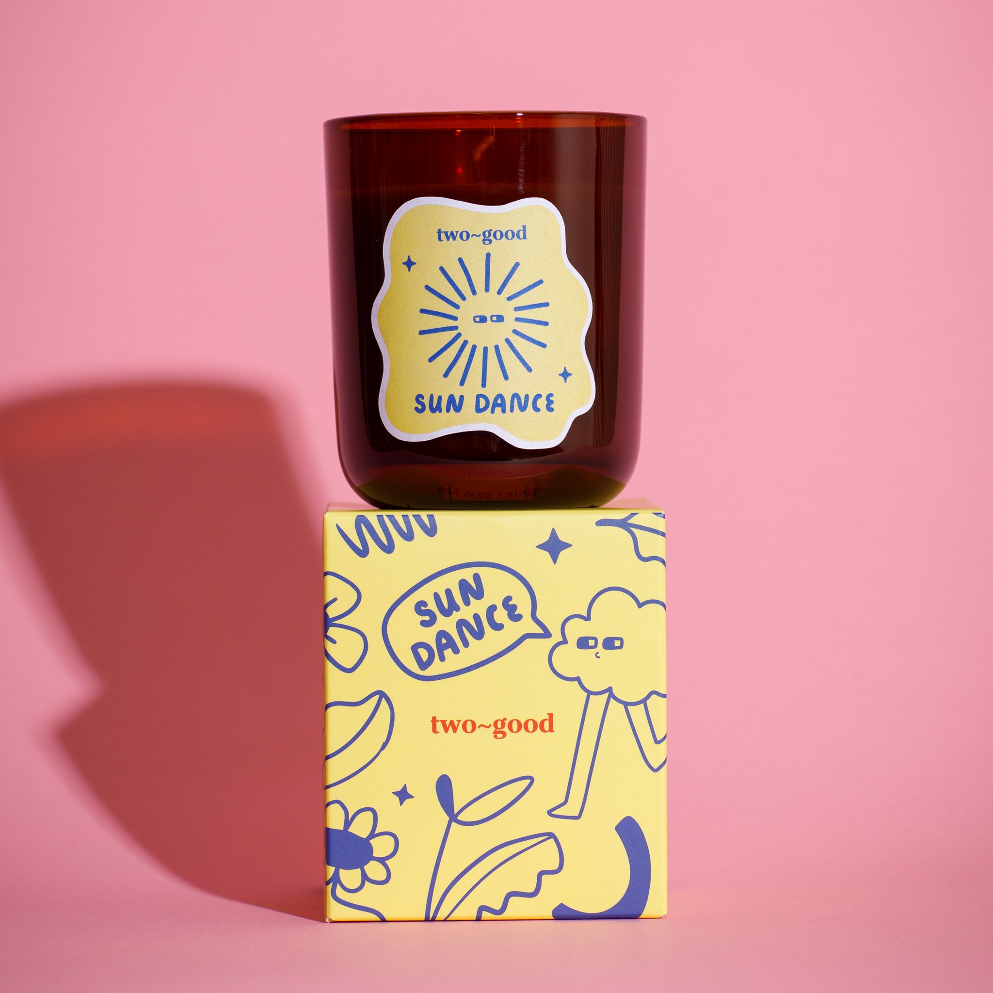 sun dance soy wax scented candle