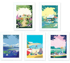 A Little of What You Fancy vintage art print by Becky Bettesworth