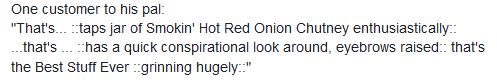 Smokin' Hot Red Onion Chutney
