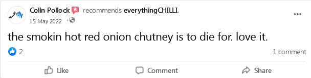 Smokin' Hot Red Onion Chutney