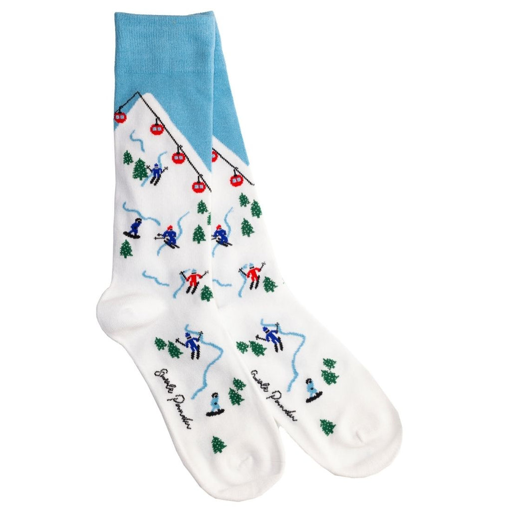 Ski Slope Bamboo Socks