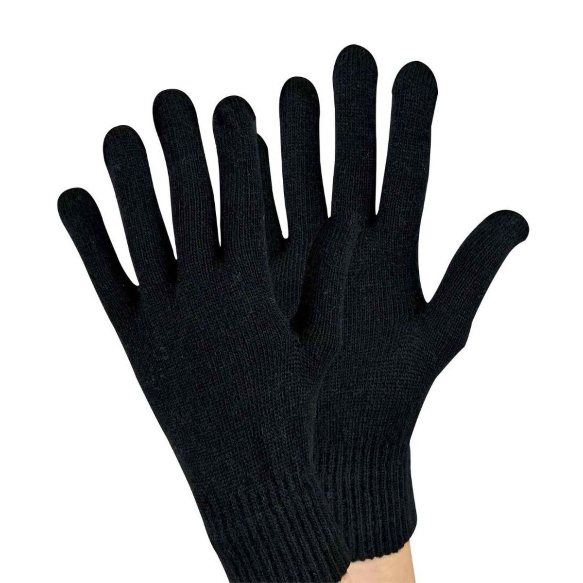 Ladies Knitted Magic Thermal Wool Gloves for Cold Weather
