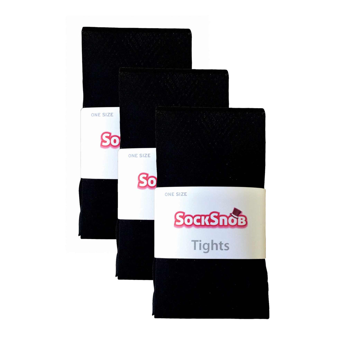 3 Pair Ladies Coloured Opaque 80 Denier Plain Block Colour Tights