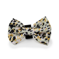 Sage Leopard Design Dog Bow Tie