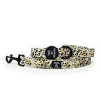 Sage Leopard Design Dog Collar