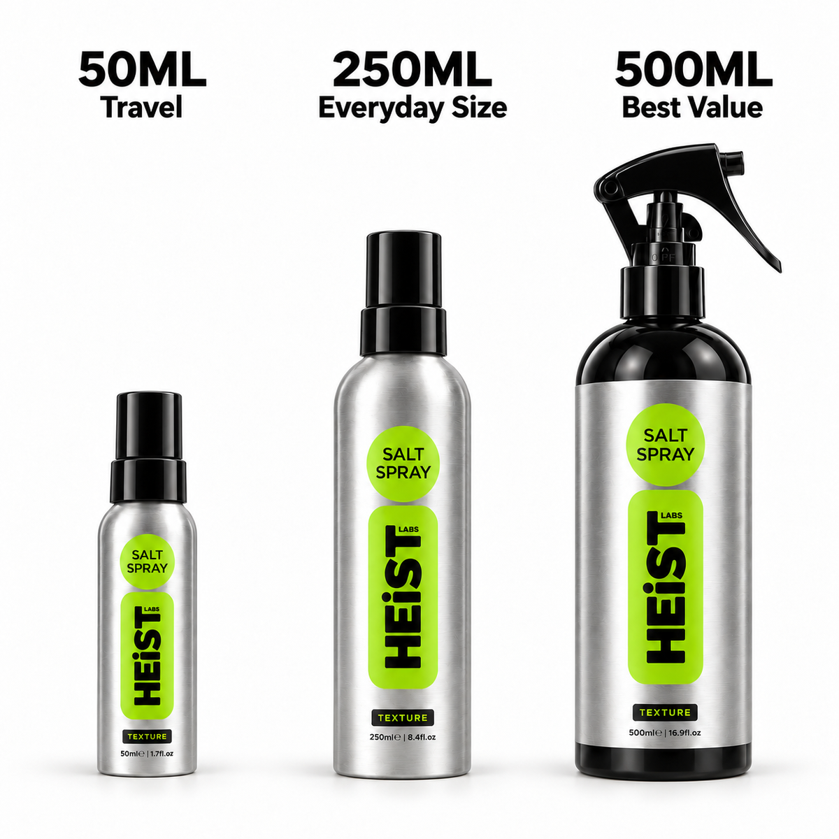 Sea Salt Spray by Heist Labs - Texture & Grip Styling Spray