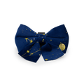 Sapphire Stars Velvet Sailor Bow Tie