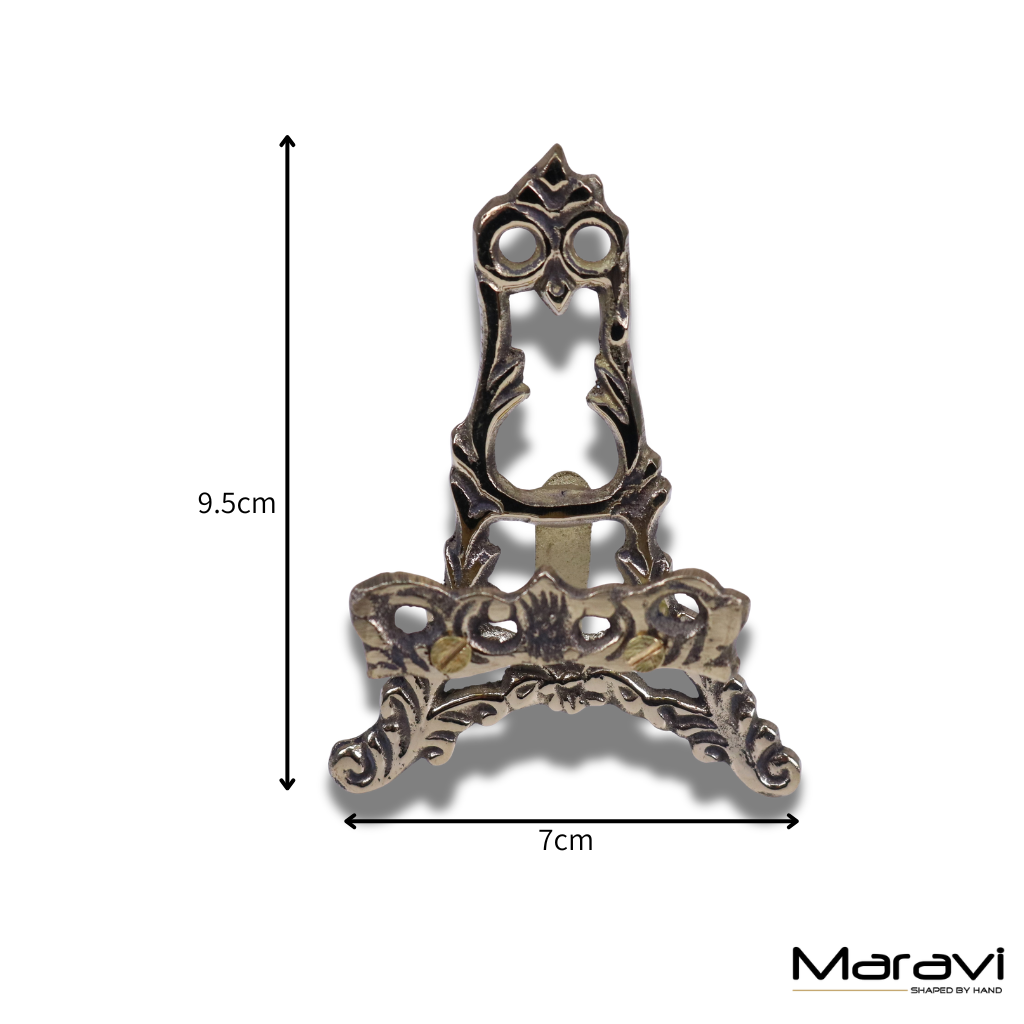 Saramati Set of 3 Brass Mini Easel Stands