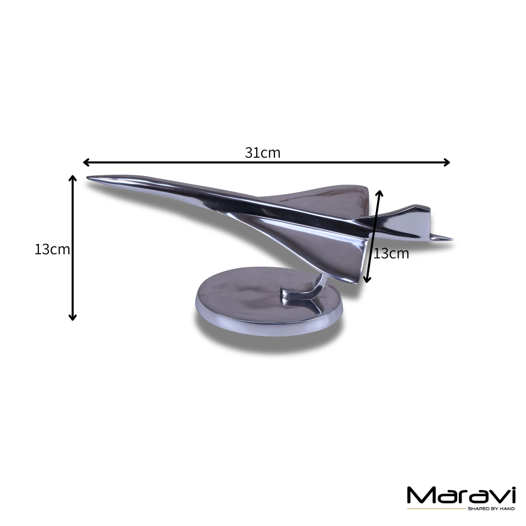 Saran Concorde Plane Model 31cm
