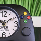 Sareka Gaming Room Clock Desktop or Wall Mounted