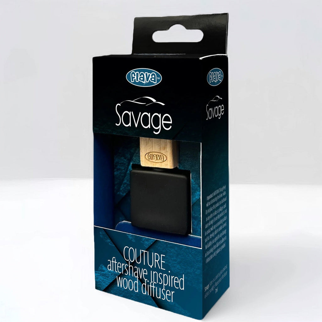 Flava Couture Wood Car Air Freshener - Savage