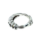 Scorpion Ring – Sterling Silver 925 Sculptural Statement Piece – H.R. Giger Inspired