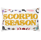 Scorpio Zodiac Needlepoint Pillow