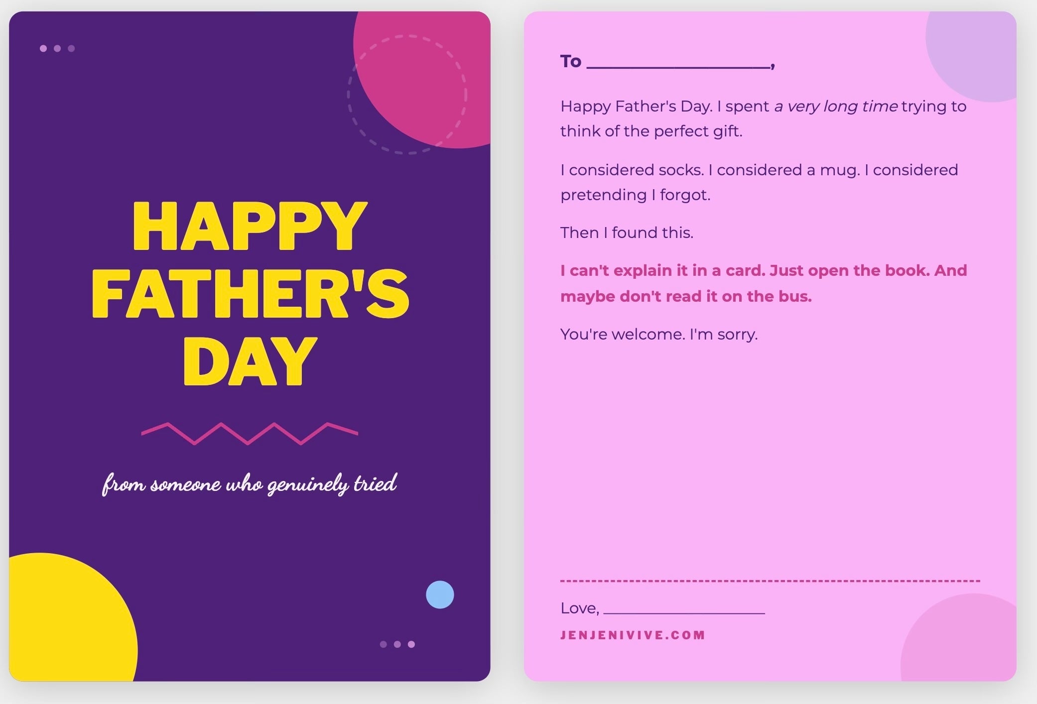 The Dad Pack - 3 Books Father's Day Bundle