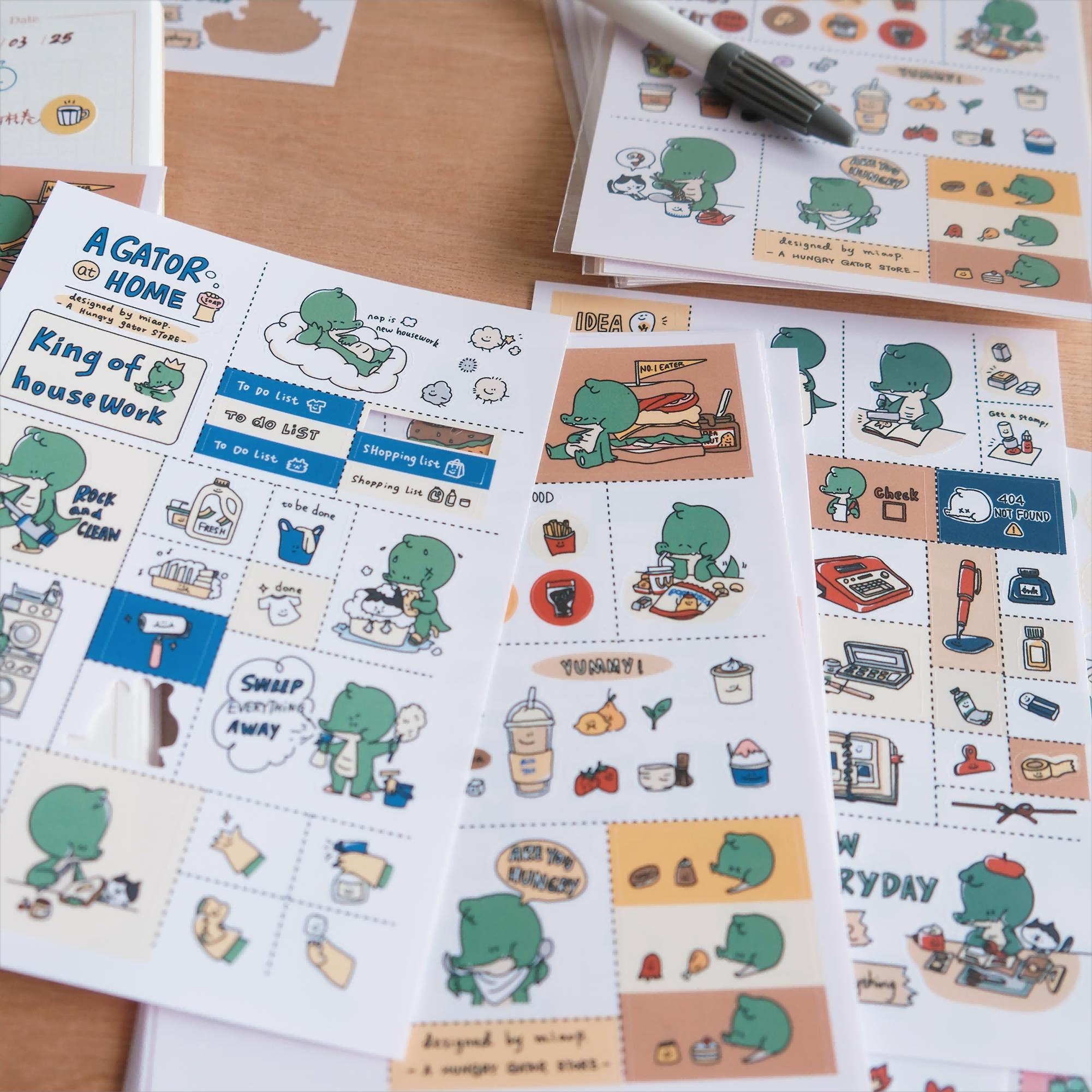 A Gator Life | My Daily Plan Sticker