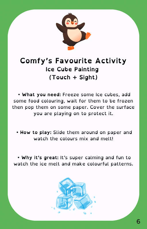 Comfy's Digital Sensory Play Recipe Book