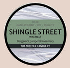 SHINGLE STREET - Bergamot, Juniper and Rosemary - handmade wax melt - 50g