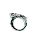 Eyebrow  Unisex Ring – Sterling Silver 925
