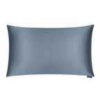 Mystique Blue Silk Pillowcase - Standard
