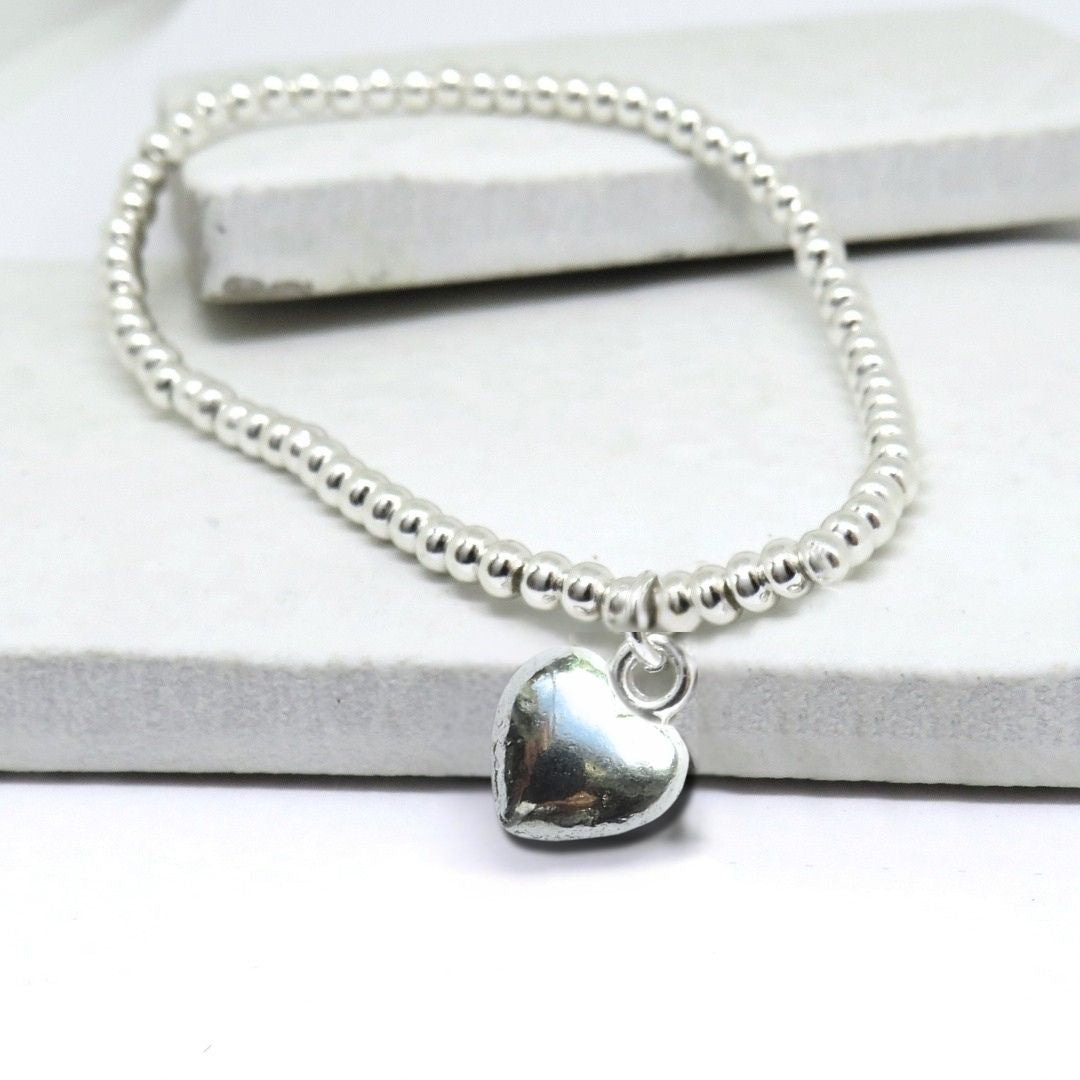 Bridesmaids Heart Bracelet & Thank You Gift Card
