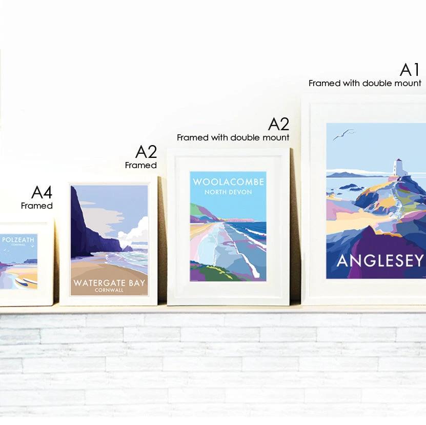St Ives Seaside Travel Poster | BeckyBettesworth by BeckyBettesworth (st-ives)