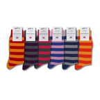 Socks For Jeans - Bright Everyday Merino Socks - 6 Pair Bundle (£14 per pair)