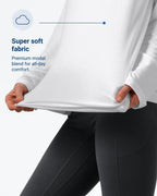 Kids Fidget-T – Long Sleeve- White