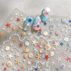 Hello Claws | Star Fish Nail Deco Sticker