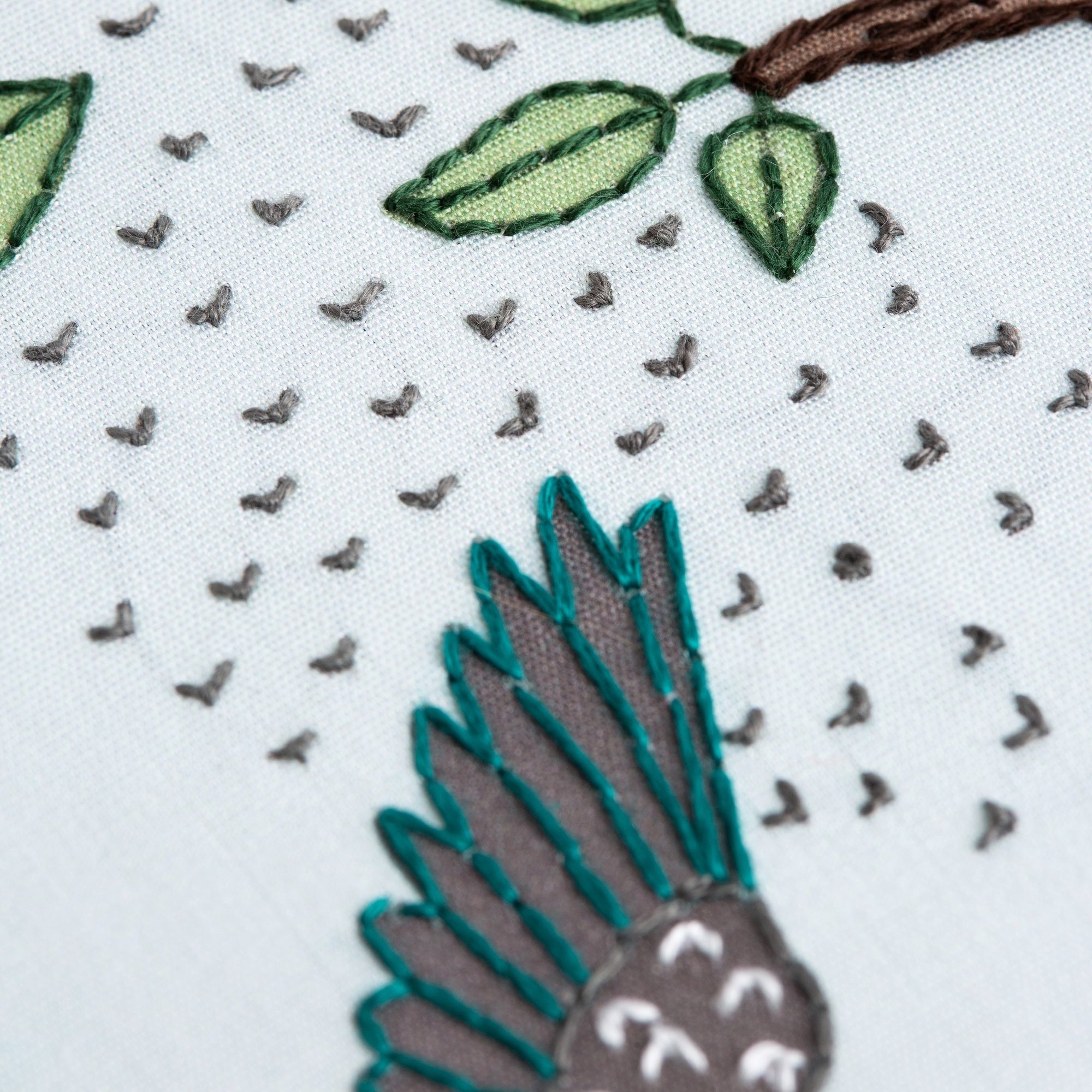 Starling Song Embroidery Kit for Beginners
