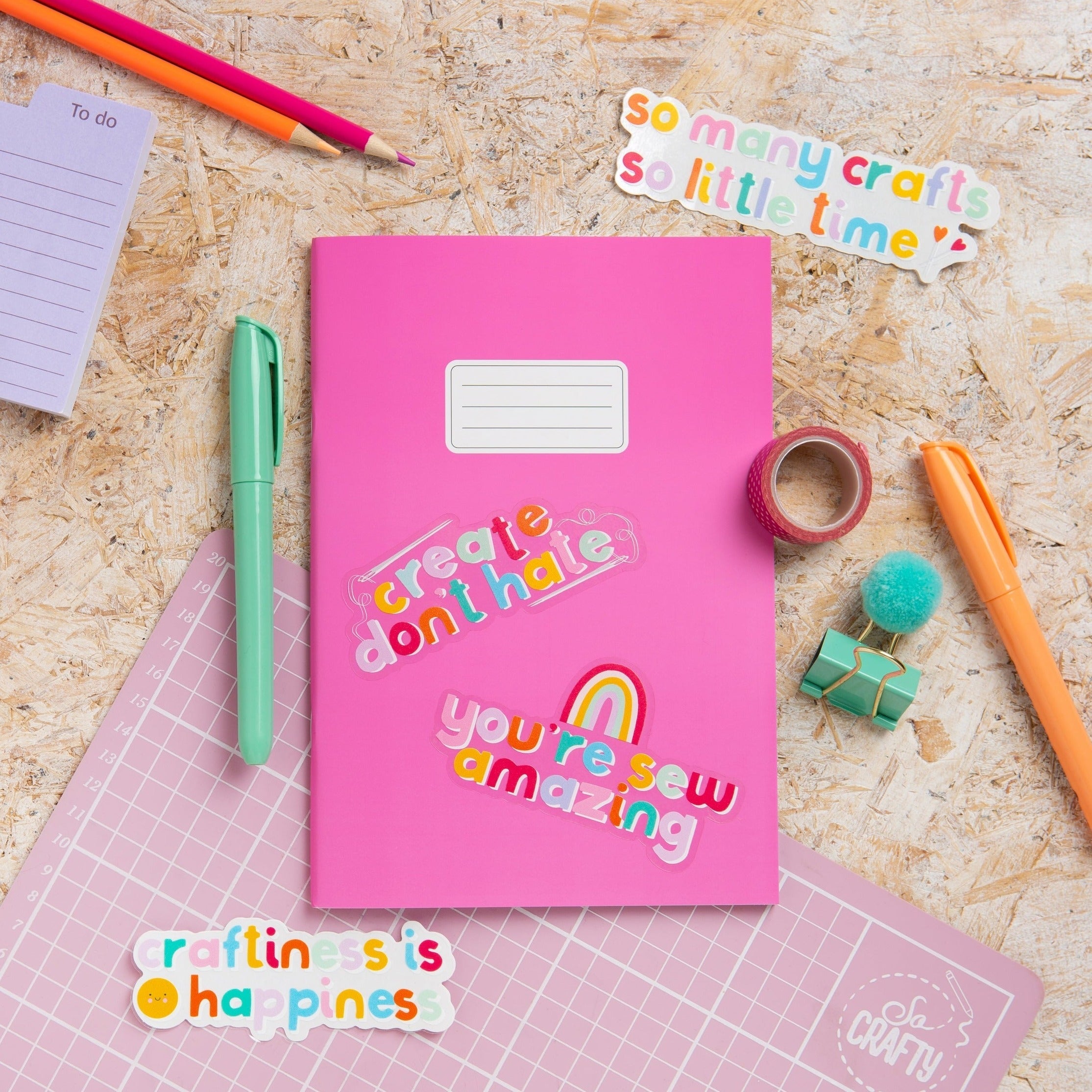 So Many Crafts, So Little Time Sticker