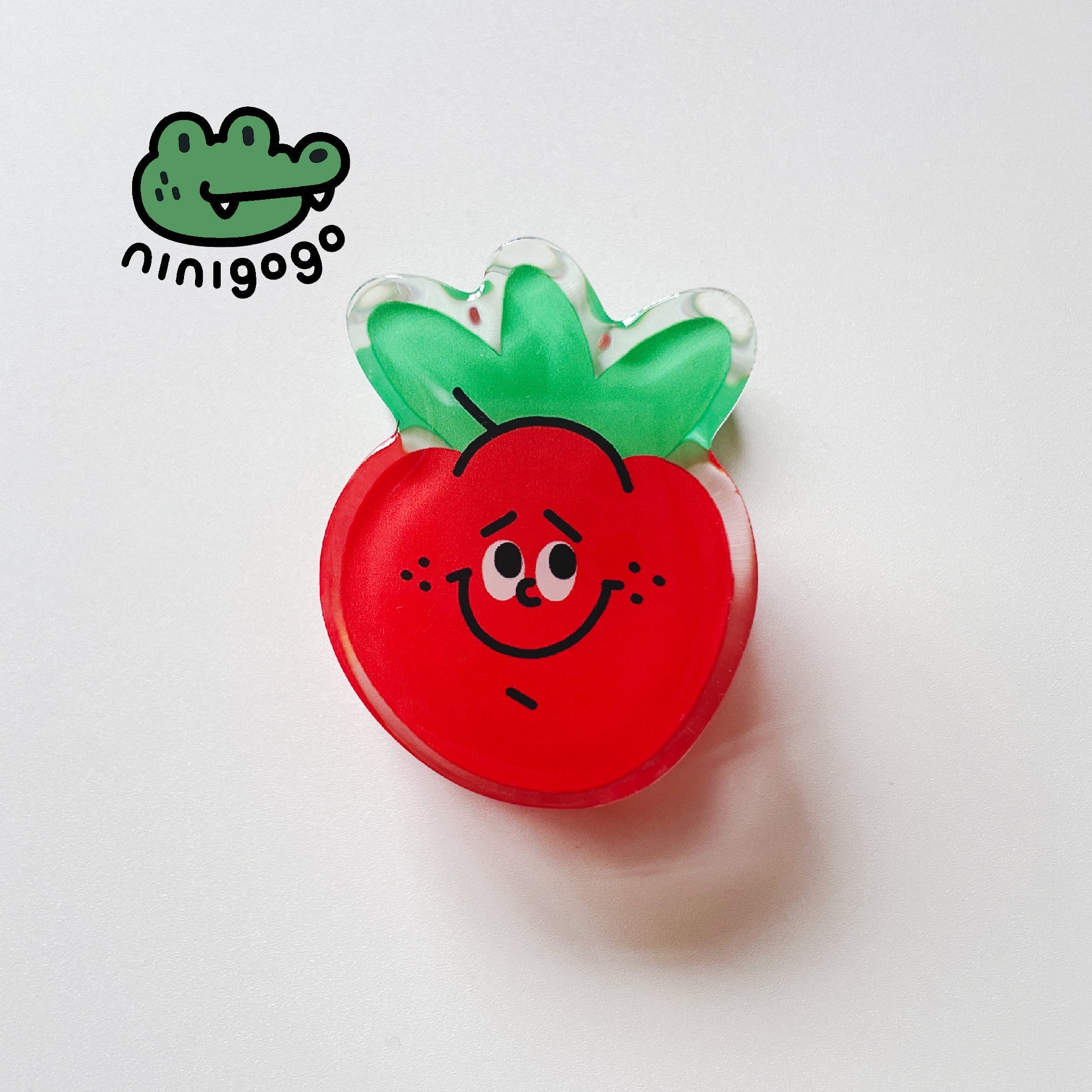 NINIGOGO | Strawberry Acrylic Binder Clip