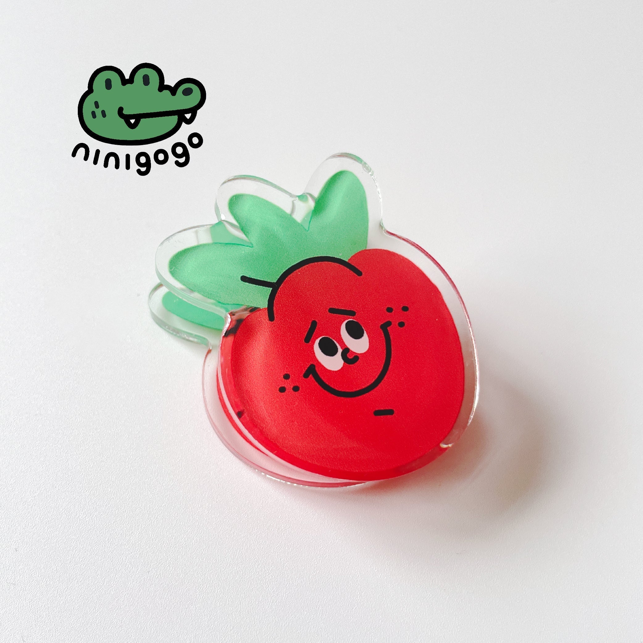 NINIGOGO | Strawberry Acrylic Binder Clip