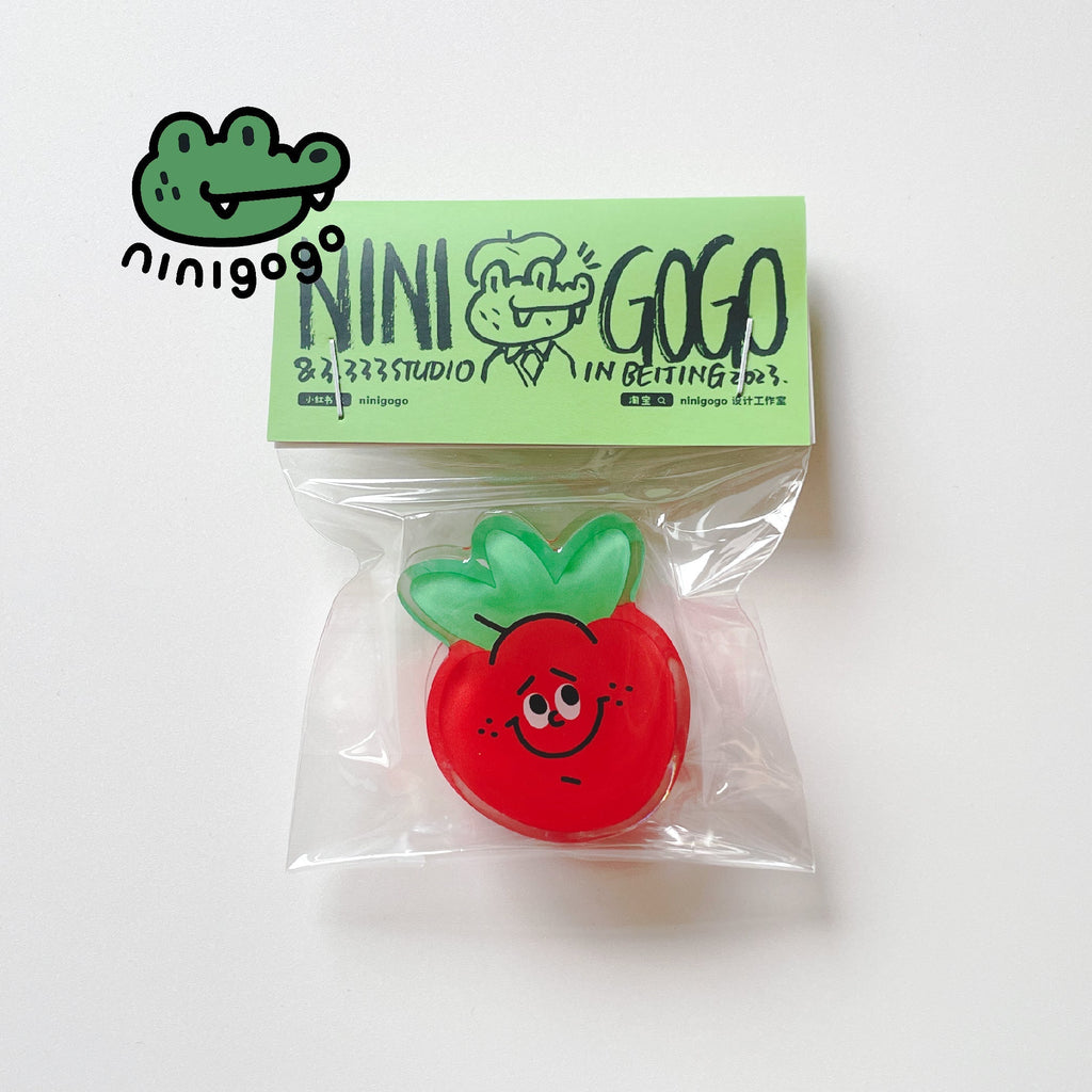 NINIGOGO | Strawberry Acrylic Binder Clip