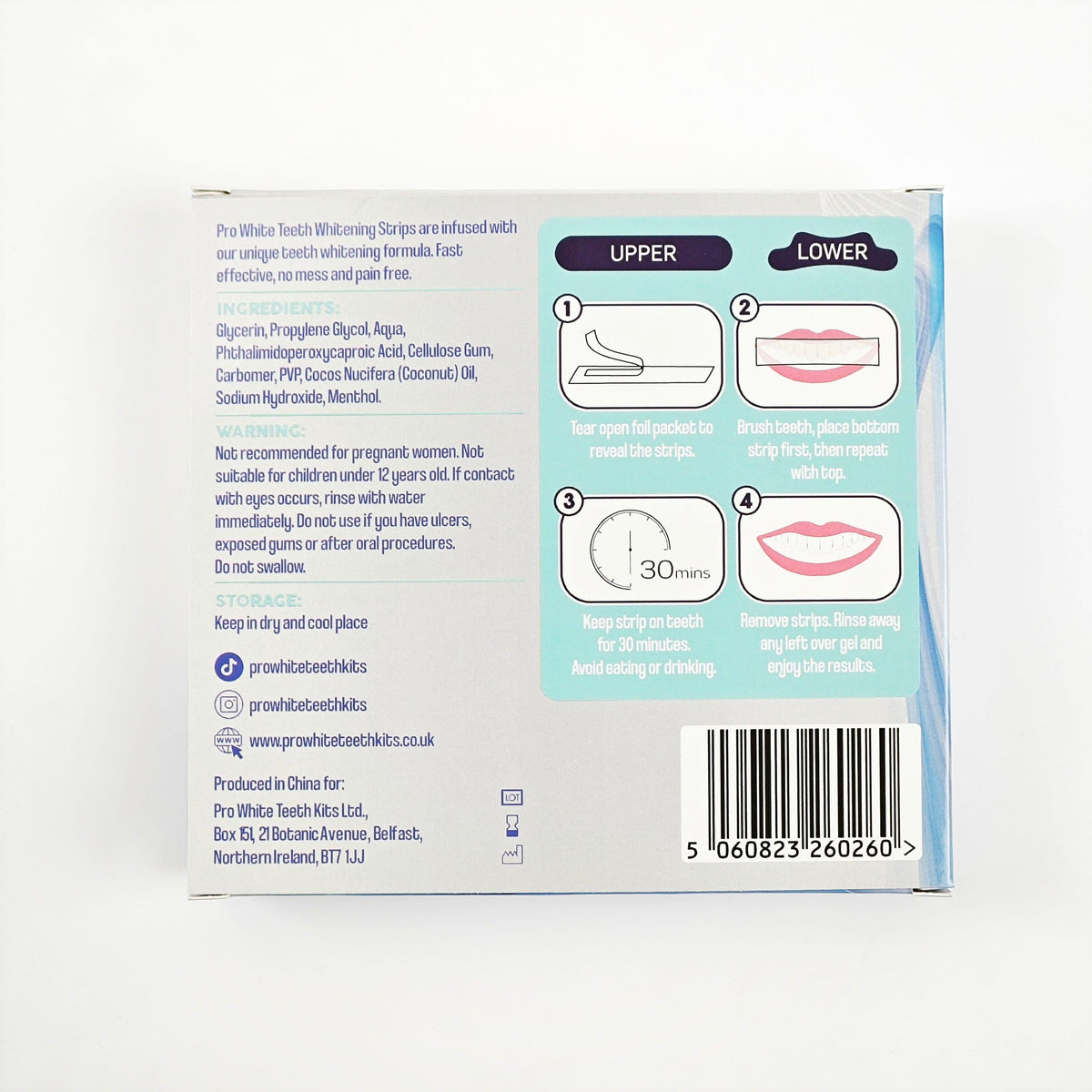 PAP-X™ Advanced Teeth Whitening Strips