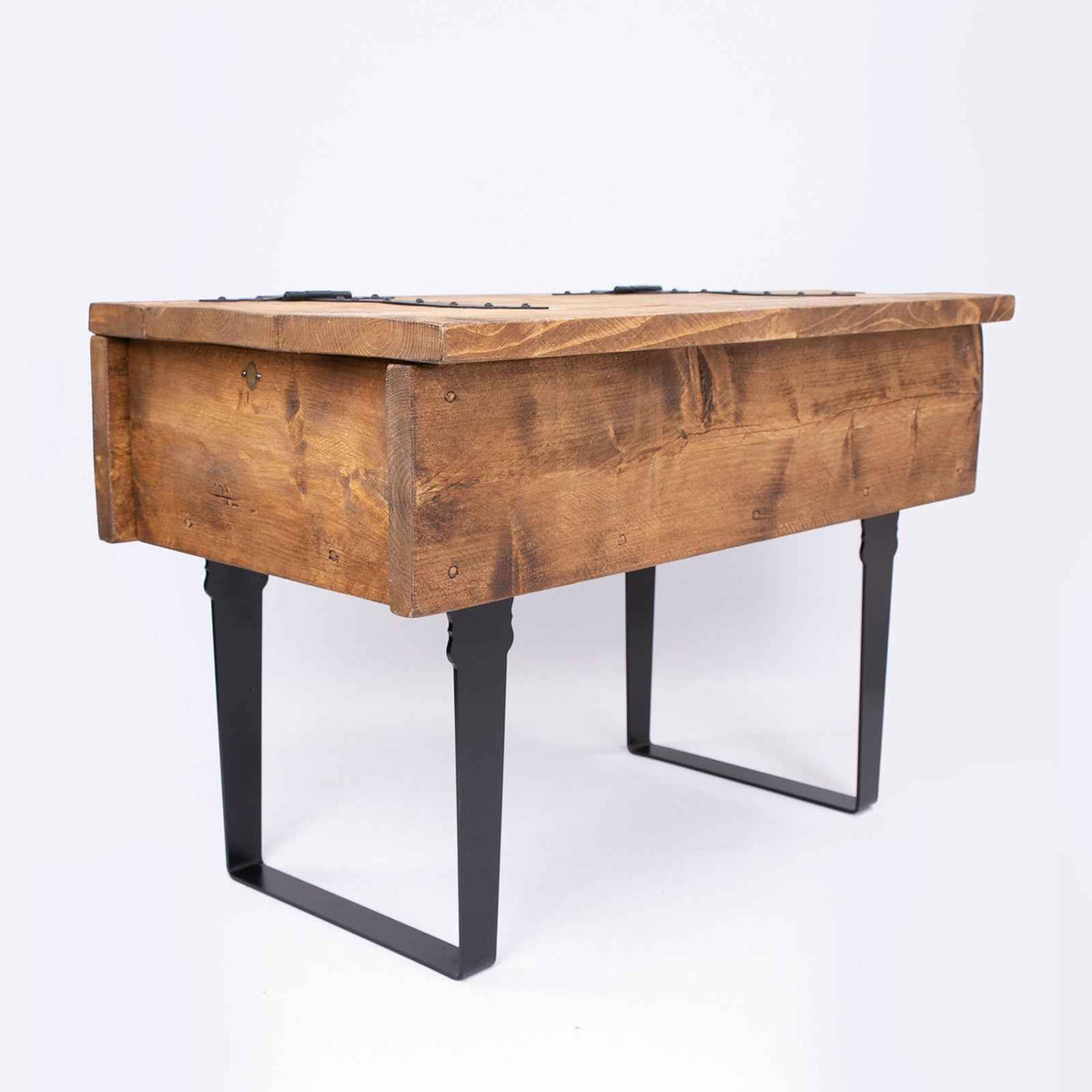 London Side Chest - Stylish Blanket Box with Toy Storage