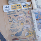 A Gator Life | Summer Ocean Shining Sticker