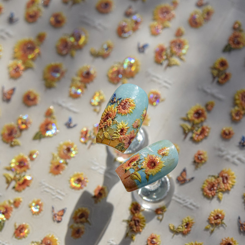 Hello Claws | Sunflower Nail Deco Sticker