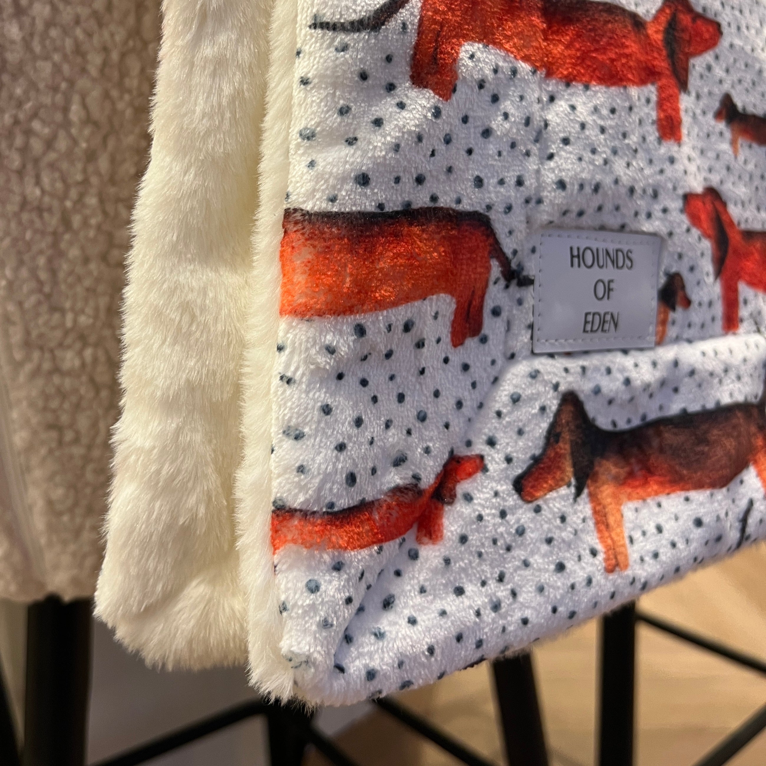 Sizzlin' Sausages - Supaw Sized Faux Fur Blanket
