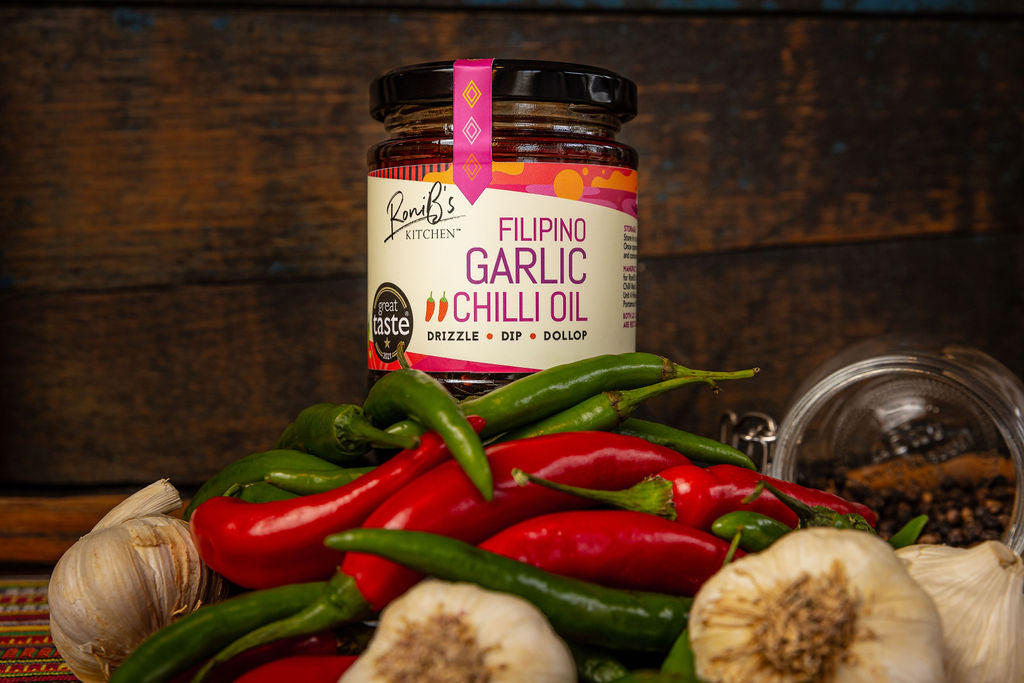 Filipino Garlic Chilli Oil | Great Taste Award Winner | 190ml