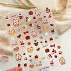 Hello Claws | Bear Desserts Nail Deco Sticker
