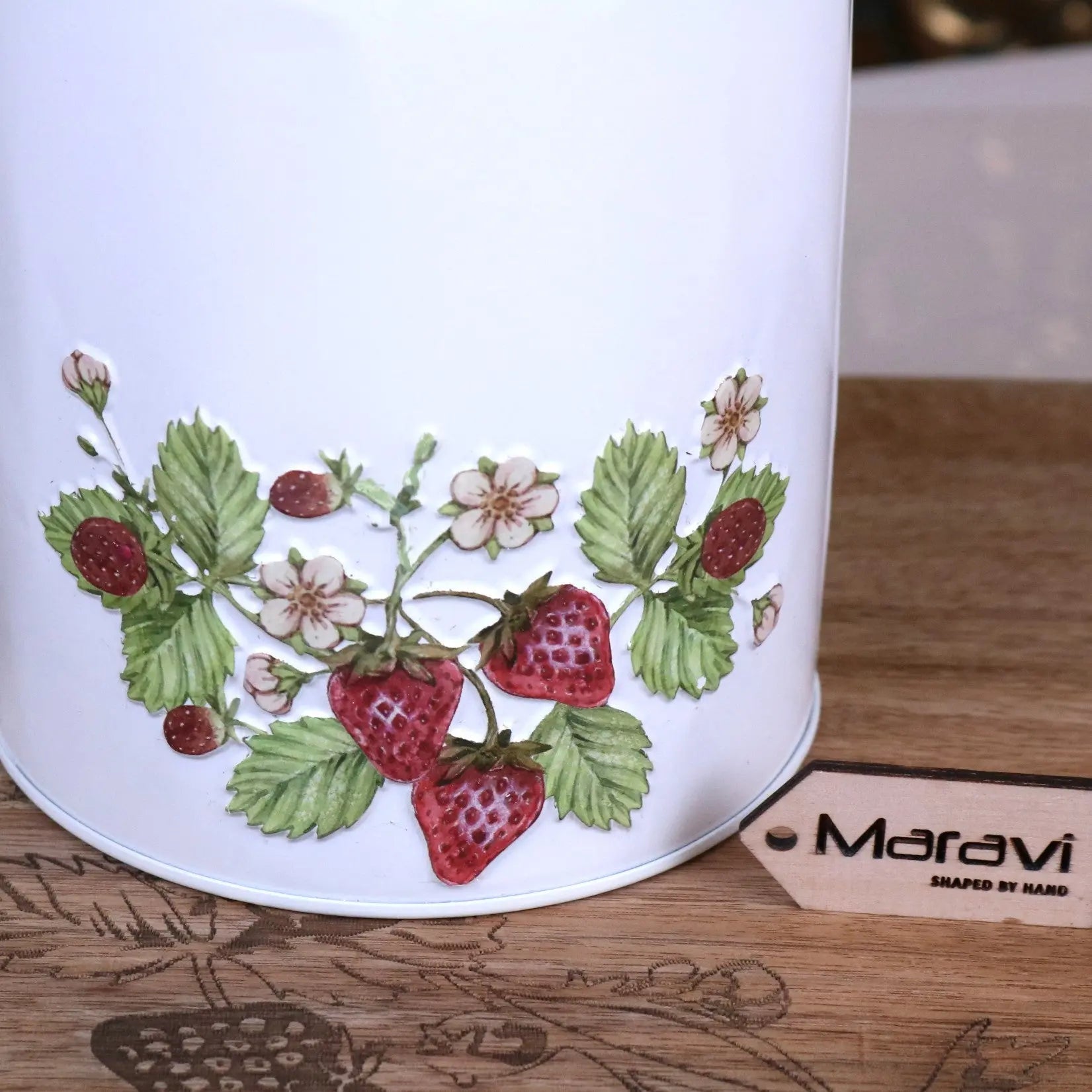 Thaniya Strawberry Field Milk Churn Planter