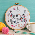 Tangled - Knitting and Crochet Embroidery Kit for Beginners
