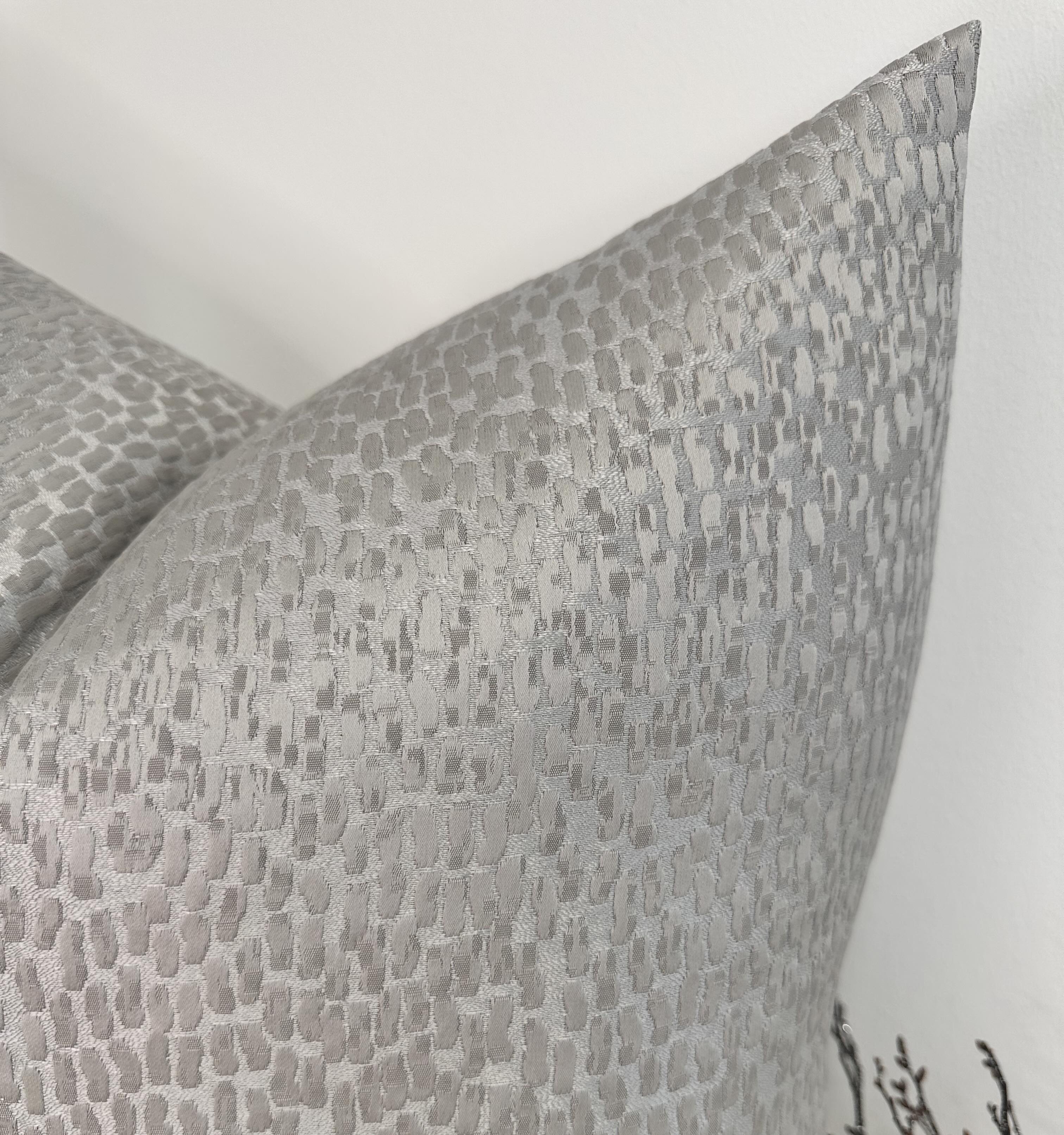 The Couture Cushion - The Silver Carioca - Style No. 212