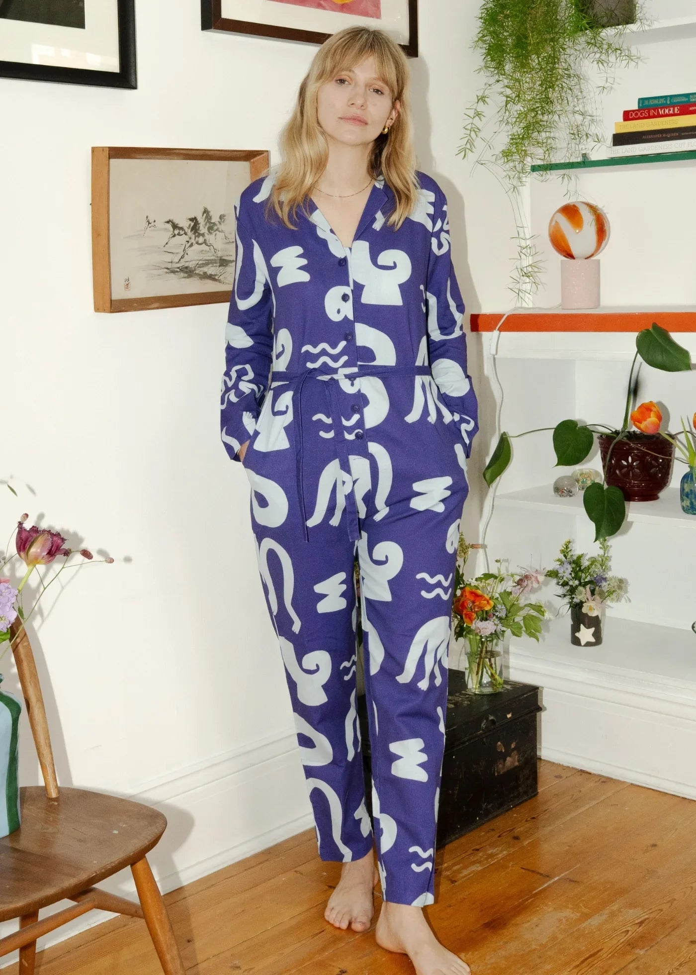 Organic Cotton & Linen Jumpsuit
