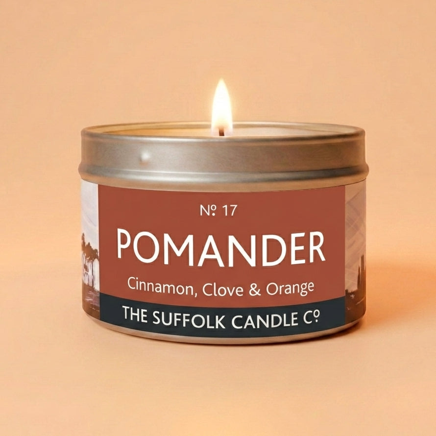 POMANDER - Cinnamon, Clove and Orange - handmade soy candle - 100g