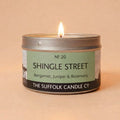 SHINGLE STREET - Bergamot, Juniper and Rosemary - handmade soy candle - 100g