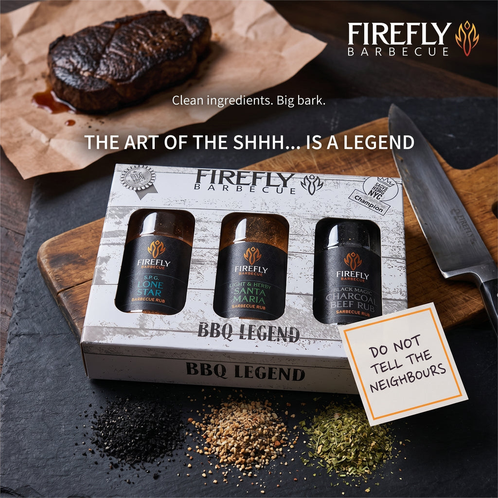 BBQ Legend - 3 Beefy BBQ Rub Gift Set