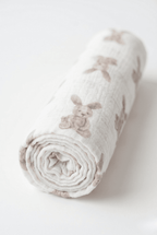 The Bunny Muslin Blanket Swaddle