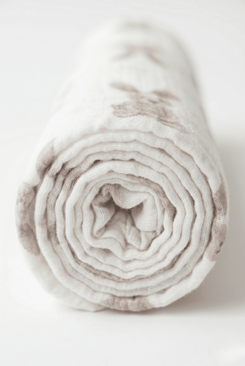 The Bunny Muslin Blanket Swaddle