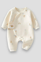 The Cozy Blue Boucle Baby Bear & Blue Rainbow Personalised Gift Box